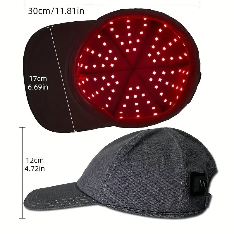 Red Beam LED Red Light Therapy Cap